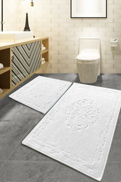 Mijölnir Juego de alfombrillas de baño Elite - Ecru
